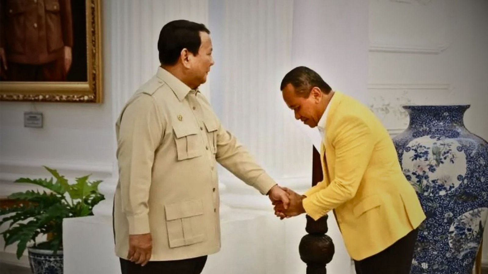 Prabowo Sebut Golkar Dukung Penuh Program Pemerintah, Bahas Keberlanjutan Pembangunan